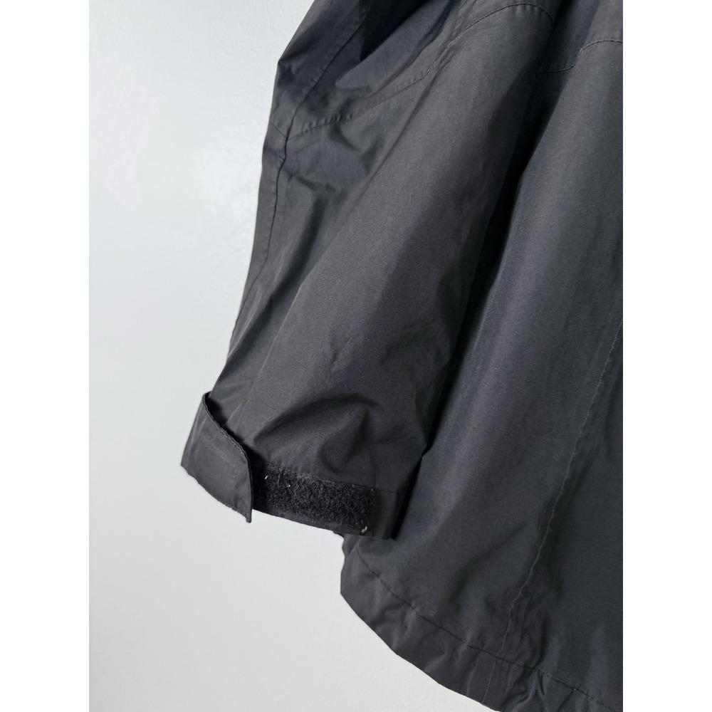 Bass Outdoor Jacket Womens size Med Black Windbreaker Water Resistant - Picture 10 of 13